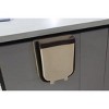 Racxily Gallon Kitchen Compost Bin for Door or Under Sink, Mini Trash Can for Cupboard, Kitchen - 3 of 4