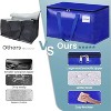 Moving Bags, 8-Pack Heavy Duty with Strong Zippers and Handles Collapsible Moving Supplies - 4 of 4