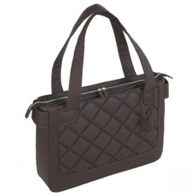 WIB Vanity WIB-VAN3 Carrying Case (Tote) for 16.1" Notebook - Espresso - Polyurethane - Handle - 11.9" Height x 16.5" Width x 3.8" Depth