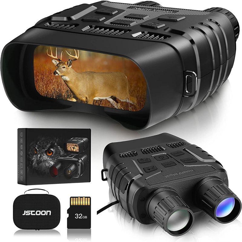 JStoon Night Vision Goggles - Digital Binoculars, 100% Darkness Viewing, HD 1080p, 1 of 5