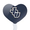 John Carroll University Primary Logo Heart Love Cupcake Picks Toppers Decoration Set of 6 - 2 of 4