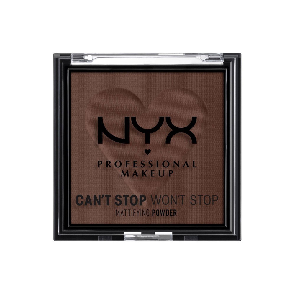 Photos - Other Cosmetics NYX Professional Makeup Can't Stop Won't Stop Mattifying Pressed Powder - 10 Rich - 0.21oz 