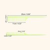 Unique Bargains Portable Plastic Wide Tooth Tip Tail Hair Combs 1 Pc - 2 of 4