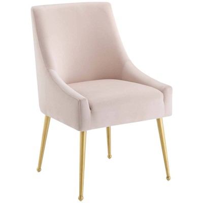 pink velvet chair target