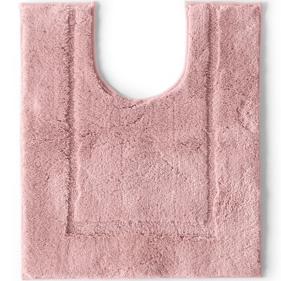 Lands' End Cotton Non-skid Contour Bath Rug