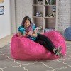 4' Skylar Bean Bag Chair Faux Leather - Christopher Knight Home - 2 of 4
