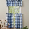 Park Designs China Blue Buffalo Check Tiers 36"L - 2 of 3