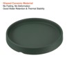 Unique Bargains Indoor Ceramic Round Plant Pot Saucers Tray 2 Pcs - 3 of 4