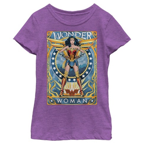 Girl\'s Wonder Woman 1984 Trading Card T-shirt : Target
