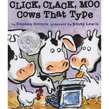 Click, Clack, Moo - (Click Clack Book) by  Doreen Cronin (Board Book)