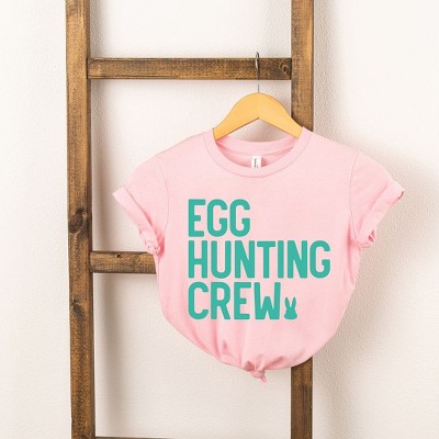 The Juniper Shop Egg Hunting Crew Bunny Toddler Short Sleeve Tee