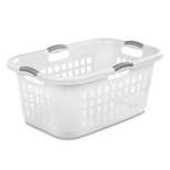 2 Bushel Capacity Single Laundry Basket White - Room Essentials™