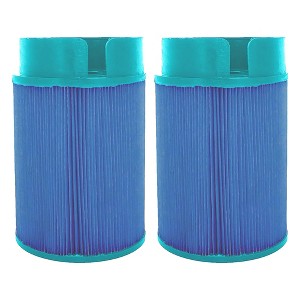 Hurricane 2 Pack Elite Aseptic Cartridge Filter Replacement for Soft Tub #5020 Snap in Unifilter Cartridge for 2009 & Newer Soft Tub - 1 of 4