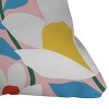 Maritza Lisa White Springs Florals Square Throw Pillow - Deny Designs - 3 of 4