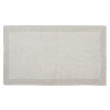 Home Weavers Luxury Collection 100% Cotton Tufted Bathroom Rug, Non-Slip Latex Bath Rug - 2 of 4