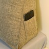 YEERSWAG Queen Size Cotton Triangular Bed Wedge Pillow Back Cushion for Headboard - 4 of 4