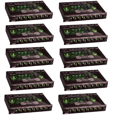 Soundstorm SSL 4 Band Pre Amp Graphic Car Audio Stereo Equalizer EQ (10 Pack)