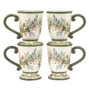 Certified International Set of 4 18oz Winters Forest Mugs - 1 of 4