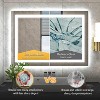 LED Front Light and Backlit Mirror for Bathroom,Anti-Fog, 3 mode Illumination,Vertical & Horizontal Mount - 4 of 4