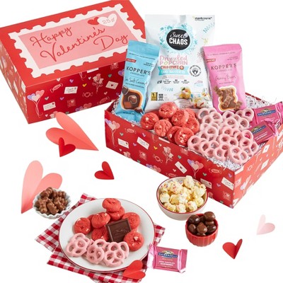 Happy Valentine Special Delivery Chocolate and Sweets Box for Women, Men, Appreciation, Thank You