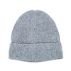 CTM Men's Basic Ribbed Beanie Cuff Cap - 2 of 4