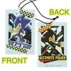Sonic The Hedgehog Let's Go Cardboard Hanging Air Freshener for Auto or Home-Ginger Scent Multicolored - 3 of 4