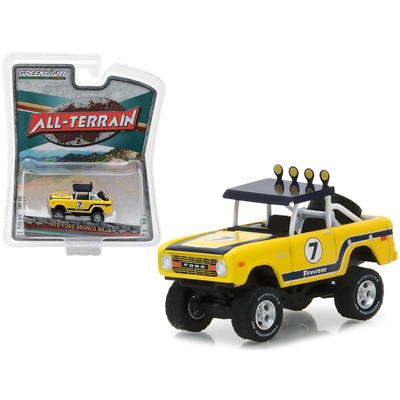 1972 Ford Bronco Baja Yellow "All Terrain" Series 6 1/64 Diecast Model Car by Greenlight