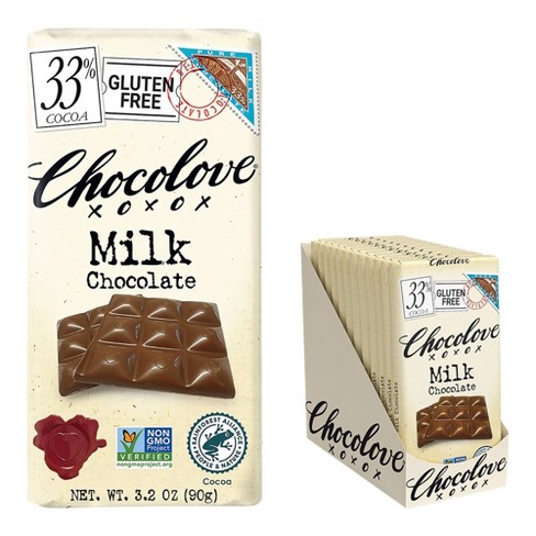 Chocolove Milk Chocolate Candy Bar - 3.2oz : Target