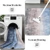 Machine Washable Non-Slip Low Pile Thin Rug, Soft Non-Shedding Stain Resistant Carpet for Living Room, Bedroom Dining Room - 3 of 4