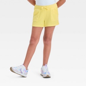 Girls' Pull-On Terry Shorts - Cat & Jack™ - 1 of 3