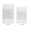 Granada 2 Piece Bath Rug Set 100% Premium Cotton Tufted Non-Slip Backing Bathmats for Bathroom, Super Soft Absorbent, Machine Washable - 2 of 4