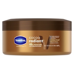 Vaseline Body Butter Lotion Cocoa Radiant, 8 oz - 1 of 4