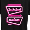 Women's - Barbie - Barbieland Real World This Way Signs Short Sleeve Graphic T-Shirt - 2 of 4