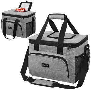 OPUX Soft Cooler Bag, Insulated Collapsible Lunch Tote for Men Work Camping Travel Beach, Portable Leakproof Large Box - 1 of 4