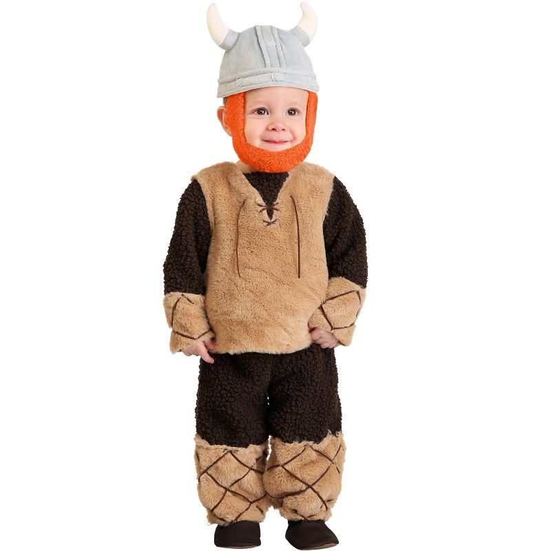 HalloweenCostumes.com Infant Boy's Adorable Viking Costume, 1 of 5