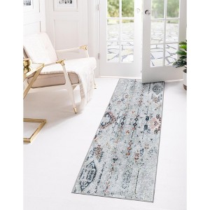 Unique Loom Kamala Washable Collection Area Rug - Lotus - 1 of 4
