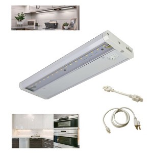LED Under-Cabinet or Closet Lights - Dimmable, Direct Wire or Plug-in, 400, 560, or 760 Lumens, 3000K Warm White - 1 of 4