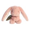 ebba Small Brenna Bunny Rattle Eco ebba Eco-Friendly Baby Stuffed Animal Pink 6" - 2 of 4