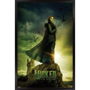 Trends International Wicked: For Good (2025) - Elphaba Badlands One Sheet Framed Wall Poster Prints - 1 of 4