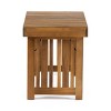 Kyoto 6pc Outdoor Acacia Wood Chaise Lounge Set with Cushions: Weather-Resistant, UV-Resistant - Christopher Knight Home - 3 of 4