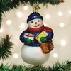Old World Christmas 5.25 In Usps Snowman Ornament Mail Snow Tree Ornaments - 3 of 3