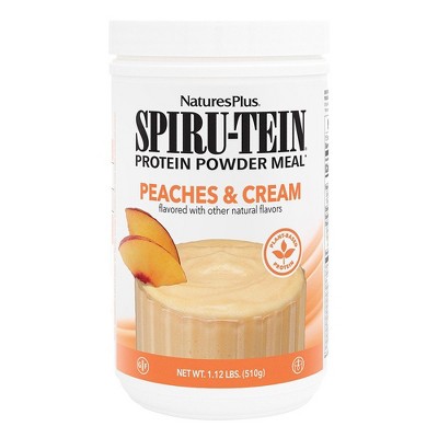 Spiru-Tein Protein Peaches & Cream by Nature's Plus  -  1.1 lbs Powder