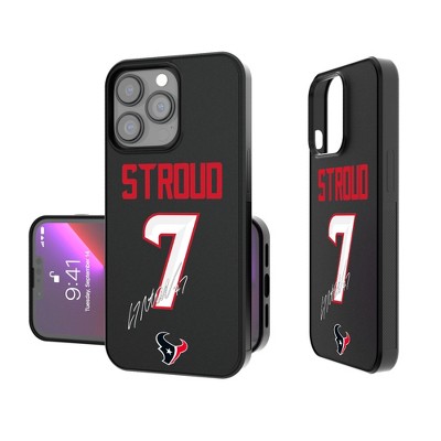 Keyscaper NFL Houston Texans Players Game Tactic Bump Cell Phone Case for Apple iPhone