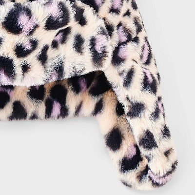 Girls' Trapper Hat - Cat & Jack Leopard Print - image 3