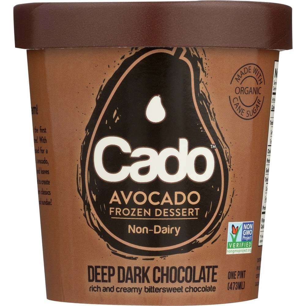 DEEP DARK CHOCOLATE AVOCADO FROZEN DESSERT