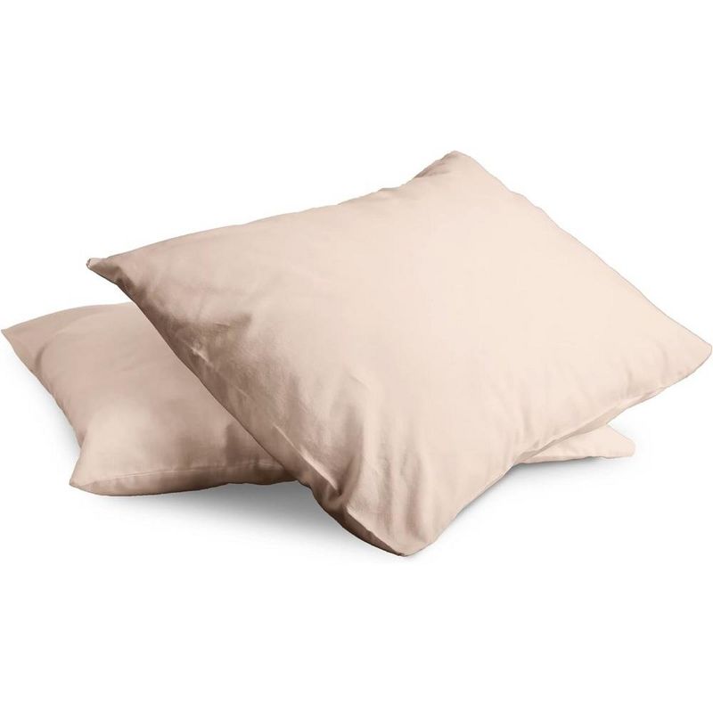 Superity Linen Queen Pillow Cases  - 2 Pack - 100% Premium Cotton - Open Enclosure, 3 of 8
