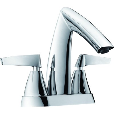 ALFI  AB1003-PC Polished Chrome Two-Handle 4FeetFeet Centerset Bathroom Faucet