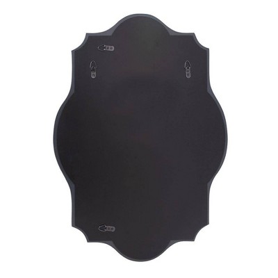 Elegant Frameless Scalloped Edge Rectangular Mirror 24" x 32"