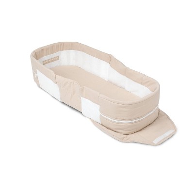 Baby Delight Snuggle Nest Organic Portable Infant Sleeper - Oatmeal