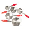 Betty Crocker 5 Piece Stainless Steel Measuring Cups Set - 2 of 3
